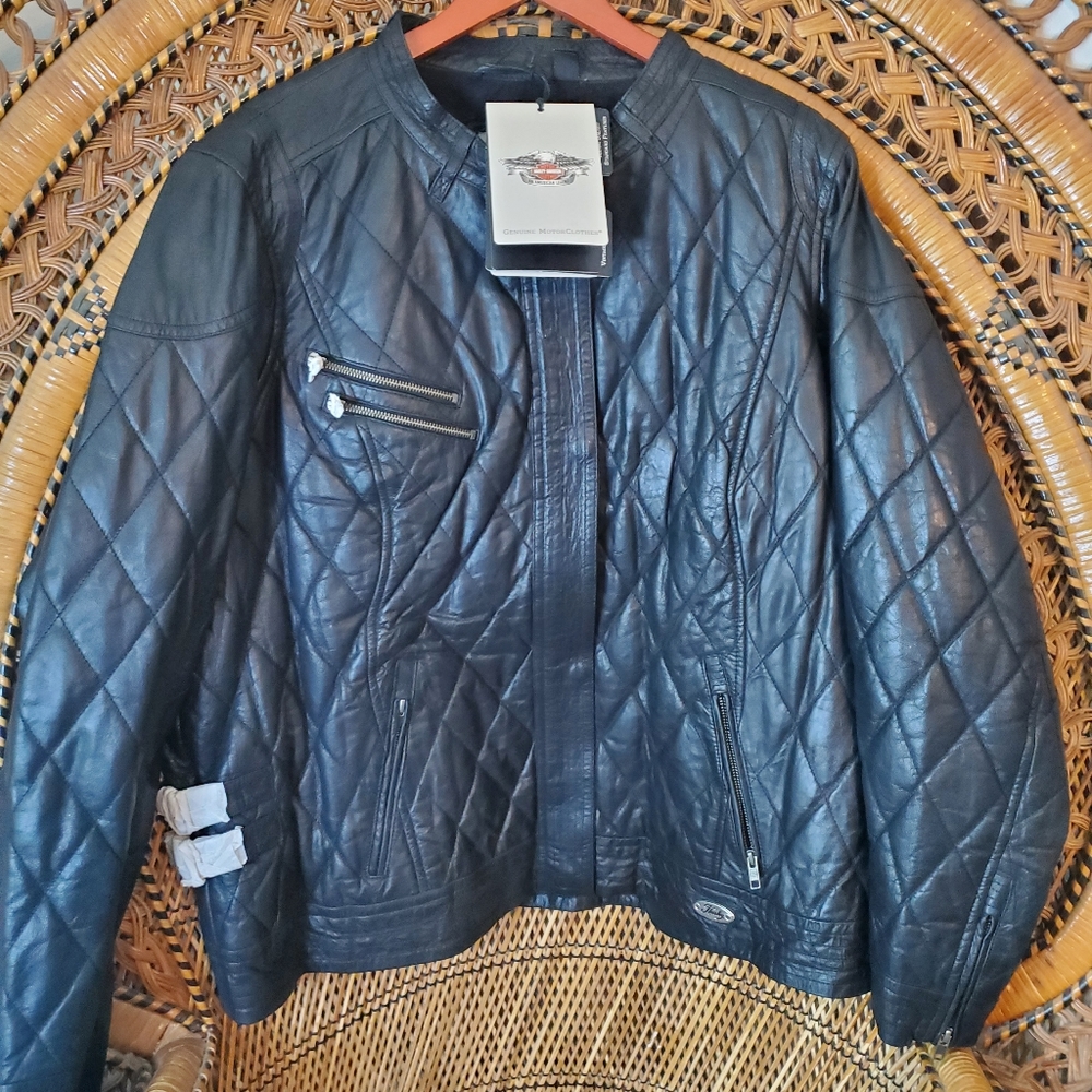 NWT HARLEY DAVIDSON WOMANS RIDING  JACKET